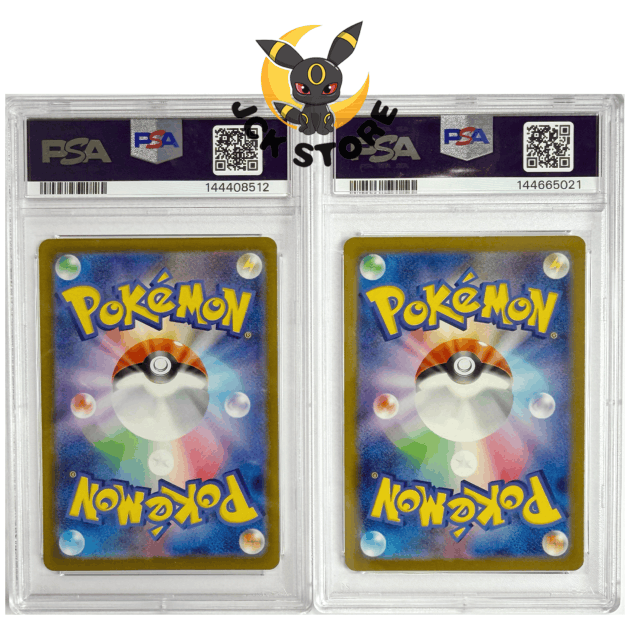 POKEMON COPPIA DI VULPIX 067/063 + NINETALES 110/108 PSA10 JAP - Image 2