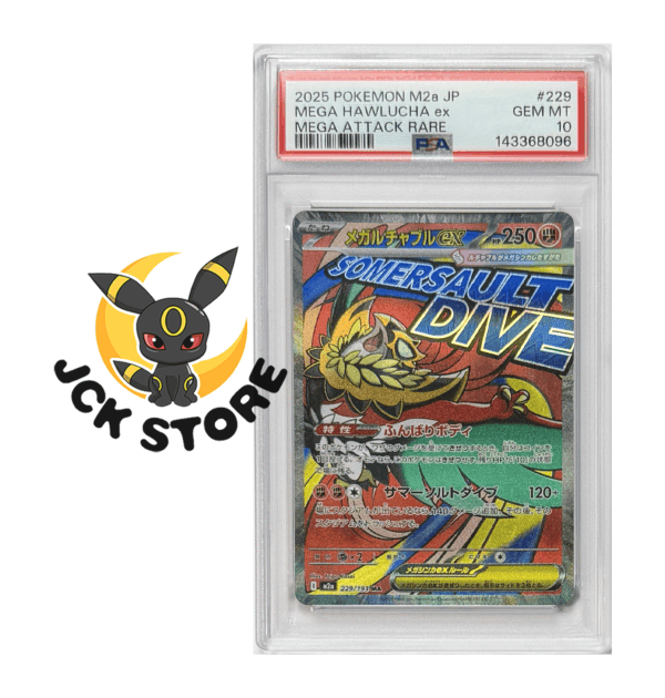POKEMON MEGA HAWLUCHA EX 229/193 PSA10 "MEGA DREAM" JAP