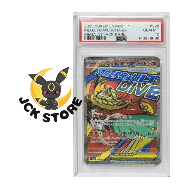 POKEMON MEGA HAWLUCHA EX 229/193 PSA10 "MEGA DREAM" JAP