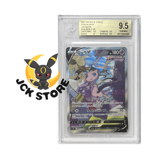 POKEMON MEW V 106/100 BGS 9.5 "FUSION ARTS" JAP